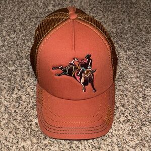 Buckle Teal and Brown Trucker Hat
